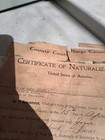 Antique Certificate Of Naturalization- County Court  King s County  Ny 1904