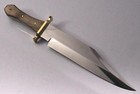 19 3 kma 6 35mm Thick D2 Steel Al Mar Style Alaskan Coffin Hilt Bowie Knife 1728