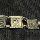 Vintage Israeli Sterling Silver Tribes Of Israel Religious Bracelet