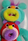 Fisher Price 2010 Sing A Ma Jigs Duet   Teal Green With Red Tested works