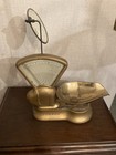 Antique Scale Countertop Toledo Model 405 Ep Gold Candy Complete working Nmint