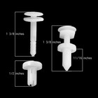 50 Pcs Car Door Panel Retainer Clips Replacement For Gm 15960325 - Fit For C1500