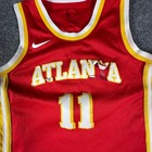 Nike Basketball Jersey Youth Size M Red Atlanta Hawks Trae Young 11 Icon Edition