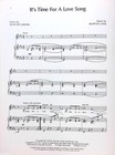 It s Time For A Love Song Sheet Music Carmelina 1979 Musical Flop Burton Lane