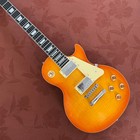 Lp Electric Guitar Honey Burst Color Flame Maple Top In Stock