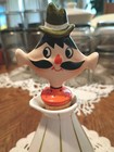 Vintage Holt Howard Pixieware Flat Head Italian Dressing Cruet bottle 1959 Japan