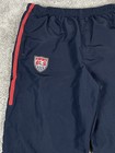 Nike Usa National Team Academy Pro Soccer Pants Mens L Blue Training Track Pants