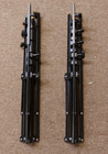 Pair Of Manfrotto 5002bl Light Stands Photography Folding Black