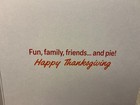 Thanksgiving  Avanti Greeting Cards New W envelopes Lot 4  grateful-fun-family 