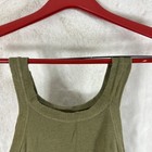 Vintage Korea Korean War Original Od Green Tank Top Shirt Military Army  verb 
