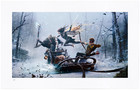 Freya s Pursuit   God Of War Ragnarok   Cook And Becker Art Print Unframed