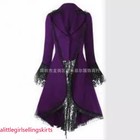 Women s Vintage Gothic Punk Long Coats Outwear Steampunk Victorian Dress Jacket