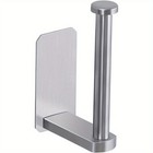 Toilet Paper Holder Wall Mount Tissue Handle Stainless Steel  Bathroom  Kitchen