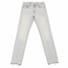 Levi   s 711 Skinny Jeans Women   s 25x30 Light Wash Stretch Raw Hem High Rise