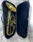 Vintage  King 3 Valve Bell Front Baritone W Case