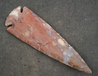 Bent 4 9  Flint Arrowhead Spear Project Point Knife Blade Bb704