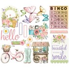 Crafts Ss Diecuts Big Bits Simple Vintage Flower Shoppe Cart Camera Butterflies