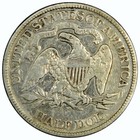 1878 Seated Liberty Half Dollar   Nice Vf xf 