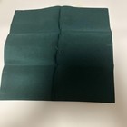 Kyohaku Small Furoshiki 27x27cm Japanese Wrapping Cloth Green Ready To Use