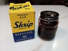 Vintage Sheaffers Skrip Red   Well Pen Ink Writing Fluid 2oz Calig- 1 2 Full 