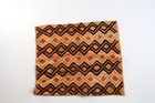 New Vintage African Kuba Shoowa Cloth Raffia Textile Panel 26x23 Kasai Velvet 13