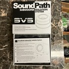 Svs Soundpath Subwoofer Isolation System  4 Pack  Bass Speaker Feet New Open Box