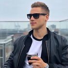 Ray Ban Justin Black grey Gradient Polarized Rb4165 622 t3 54 Sunglasses New 