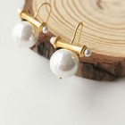 Julie Vos Bamboo Pearl Earrings In Gold Authentic