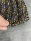 Antique Trinity Plate Vintage  Beaded Purse Decorative Metal Frame Evening Bag