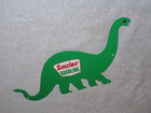 Vintage Sinclair Gasoline W  Die-cut Dino The Dinosaur 15  Metal Gas   Oil Sign 