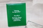 Vtg Advertising Mirror W case - Arvilla s Carriage Room Restaurant Boyertown Pa