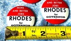 Gov Jim Rhodes  Republican  Ohio Campaign Pins 1 1 2  V Vg   63- 83