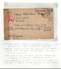 1943 Wwii North Africa German Pow Letter Berlin Germany To Camp Polk Louisiana