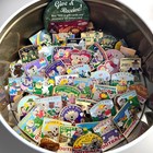 Outback Steakhouse Restaurant Pin Set Lot 53 Pins In Metal Tin Lid Holiday  