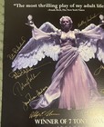 Tony Winning  angels In America  1st National Tour Cast Signed Poster W  Ticket