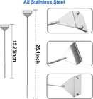 25  Glass Aquariums Algae Scraper - Professional Fish Tank Cleaner Tools