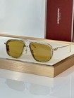 Jacques Marie Mage Jagger Aviator Sunglasses 56   16   146 Gold Metal Frame