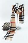 Mens Womens Winter Warm Scotland Made 100 Cashmere Scarf Scarves Plaid Wool Soft
