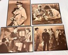 Vintage Humphrey Bogart Sepia Film Noir Movie Still Art Prints Lot Theater Decor