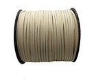  Faux Leather Cord For Jewelry Making 100 Yards 2 6mm Thin Suede String Beige