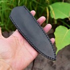 Custom Handmade Fixed Blade Knife Leather Sheath Holster Sheath Hand Engraved