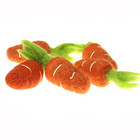 Handmade Easter Ornament Wool Felt Carrots Bunny 