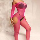Women Sexy Body Stocking Lingerie Fishnet Bodysuit Nightwear Sleepwear Plus Size