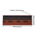 Roofing Shingles  Asphalt Shingles Roof Tiles  16pcs Asphalt Roof Shingles Red