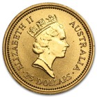 1987 Australia 1 4 Oz Gold Nugget Bu