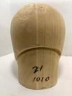Antique Wooden Millinery Hat Block Form Mold