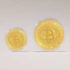 Bitcoin Gold Tech 999 9 Fine Gold Coin  24k  0 2g K-gold