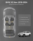 3w Floor Mats For 2018-2024 Bmw X3 Tpe All Weather Custom Fit Car Cargo Liners
