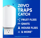 Zevo Flying Insect Indoor Light Fly Trap Starter Kit