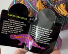 1992 Applause Ankylosaurus Purple New With Tag Determined Productions Inc 
